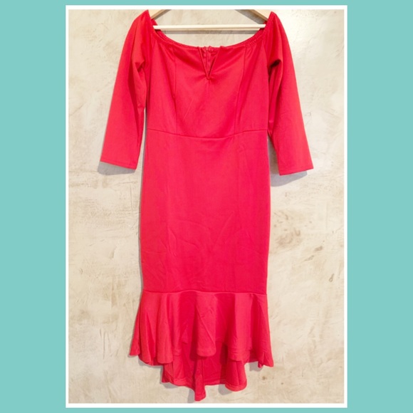 Dresses & Skirts - 🇺🇸 Sexy Curvy Exotic Off the Shoulder Mermaid